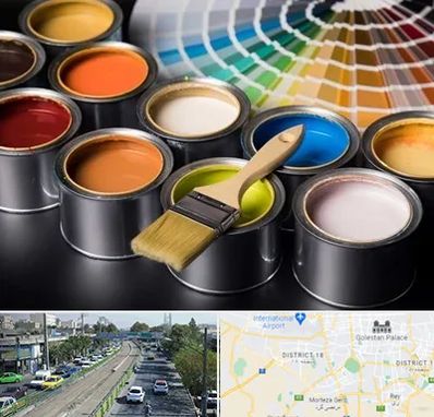 عمده فروشی رنگ ساختمانی در جنوب تهران 