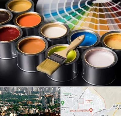 عمده فروشی رنگ ساختمانی در عظیمیه کرج 