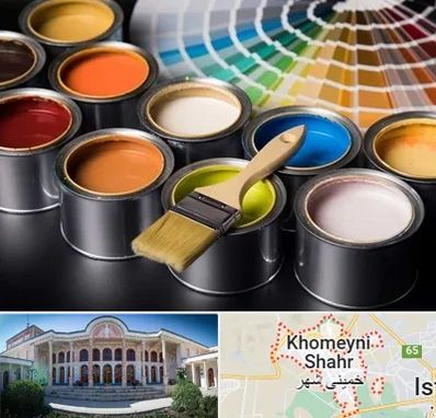 عمده فروشی رنگ ساختمانی در خمینی شهر