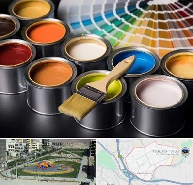 عمده فروشی رنگ ساختمانی در مرزداران تبریز