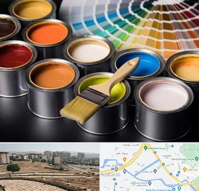 عمده فروشی رنگ ساختمانی در کوی وحدت شیراز 