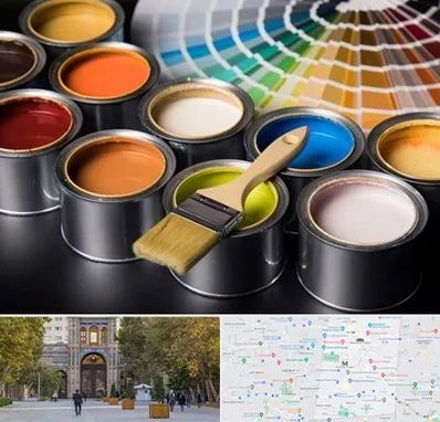 عمده فروشی رنگ ساختمانی در منطقه 12 تهران 