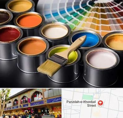 عمده فروشی رنگ ساختمانی در 15 خرداد