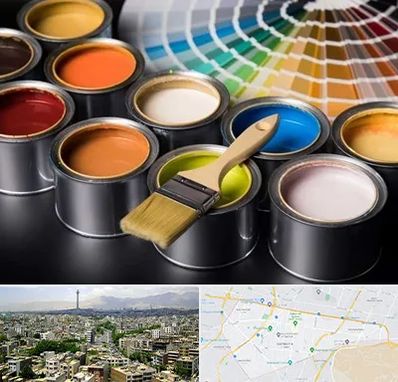 عمده فروشی رنگ ساختمانی در منطقه 8 تهران 