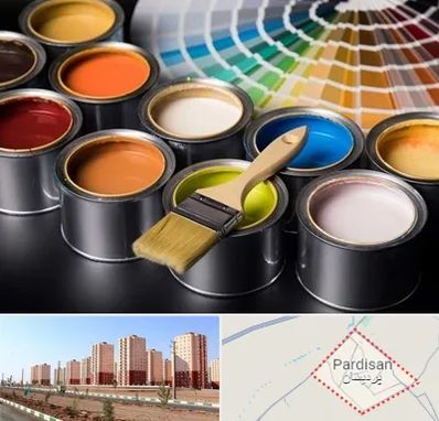 عمده فروشی رنگ ساختمانی در پردیسان قم