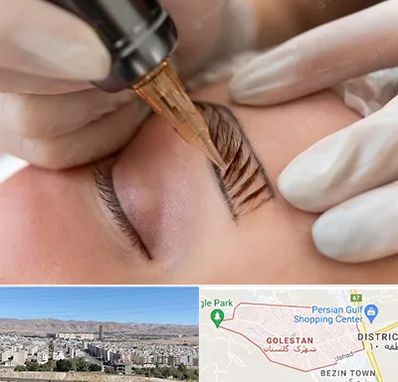 میکروبلیدینگ در شهرک گلستان شیراز