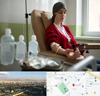 دکتر متخصص انکولوژیست در هنگام 