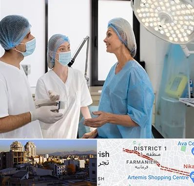 جراح سرطان پستان در فرمانیه 