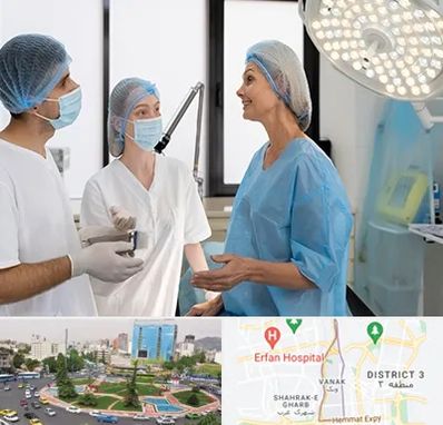 جراح سرطان پستان در ونک 