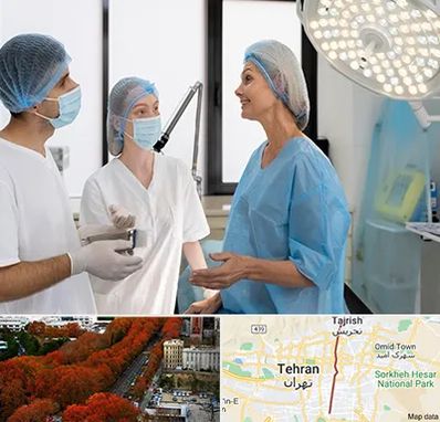 جراح سرطان پستان در ولیعصر 