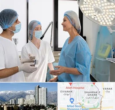جراح سرطان پستان در شهرک غرب 