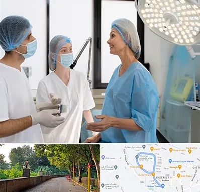 جراح سرطان پستان در فلکه گاز رشت 