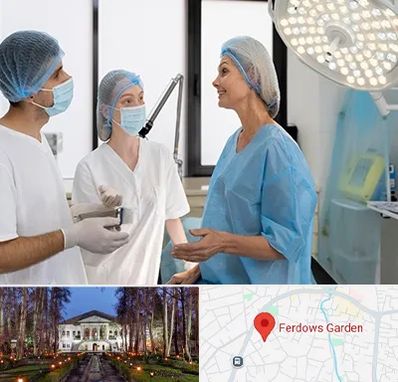 جراح سرطان پستان در باغ فردوس