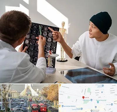 دکتر سرطان مغز در خیابان آزادی 