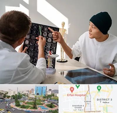 دکتر سرطان مغز در ونک 