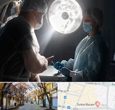 جراح سرطان مغز در تربیت تبریز