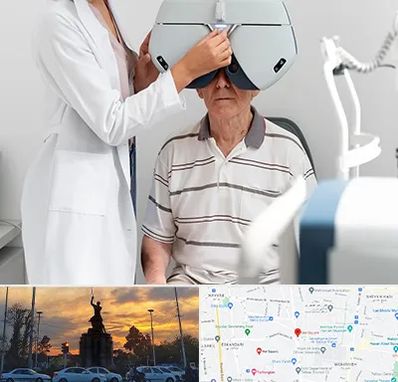 دکتر سرطان چشم در میدان حر 