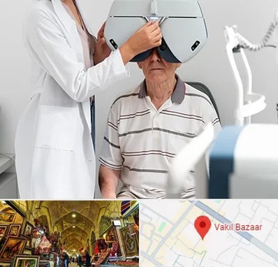 دکتر سرطان چشم در بازار وکیل شیراز