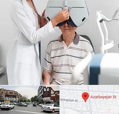 دکتر سرطان چشم در خیابان آذربایجان