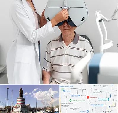 دکتر سرطان چشم در کارگر جنوبی 