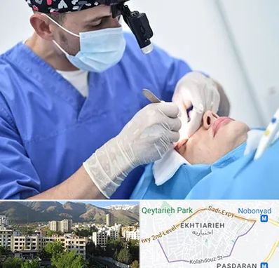 جراح سرطان چشم در اختیاریه 