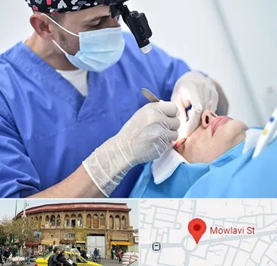 جراح سرطان چشم در مولوی