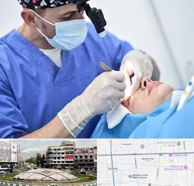 جراح سرطان چشم در مرکز تهران