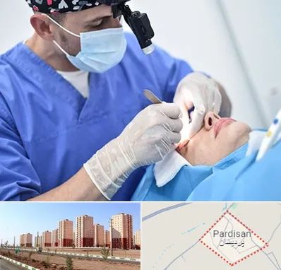 جراح سرطان چشم در پردیسان قم