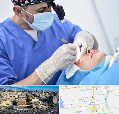 جراح سرطان چشم در شهرک راه آهن 