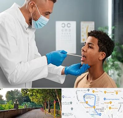 دکتر سرطان دهان در فلکه گاز رشت 