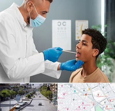 دکتر سرطان دهان در خیابان زند شیراز 