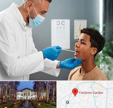 دکتر سرطان دهان در باغ فردوس