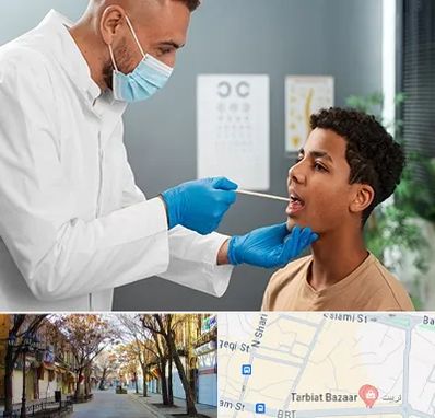 دکتر سرطان دهان در تربیت تبریز