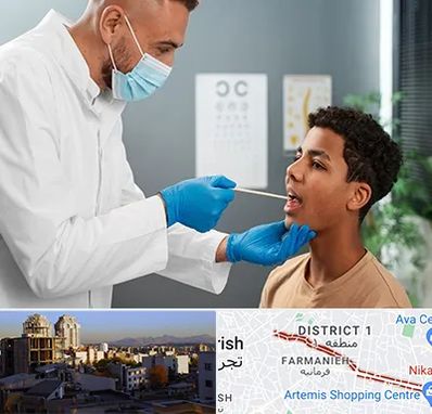 دکتر سرطان دهان در فرمانیه 