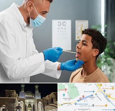 دکتر سرطان دهان در زرگری شیراز 