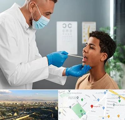 دکتر سرطان دهان در هنگام 