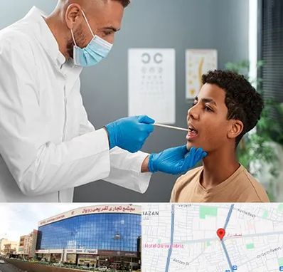 دکتر سرطان دهان در نصف راه تبریز