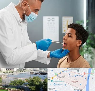 دکتر سرطان دهان در گلستان اهواز 