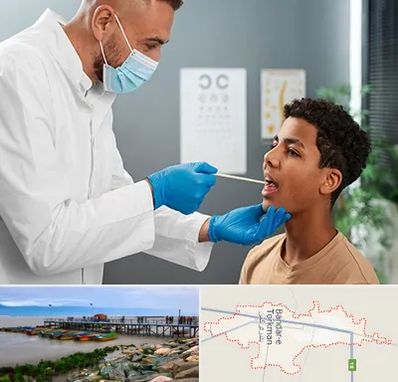 دکتر سرطان دهان در بندر ترکمن