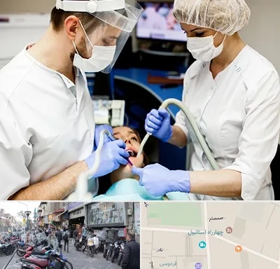 جراح سرطان دهان در چهارراه استانبول