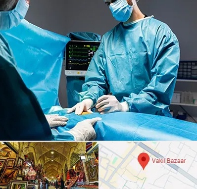 جراح سرطان کلیه در بازار وکیل شیراز