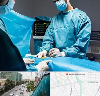 جراح سرطان کلیه در بلوار فرحزادی