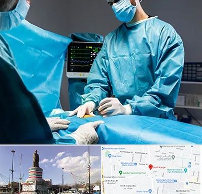 جراح سرطان کلیه در کارگر جنوبی 