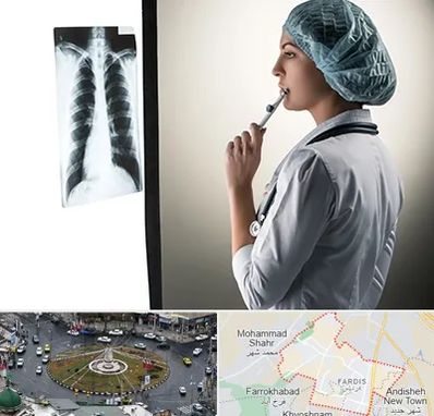 دکتر سرطان ریه در فردیس کرج 