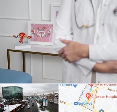 دکتر سرطان تخمدان در اقدسیه 