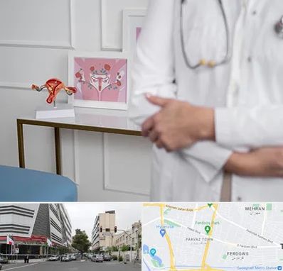 دکتر سرطان تخمدان در بلوار فردوس 