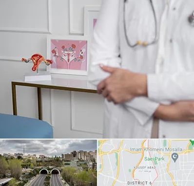 دکتر سرطان تخمدان در یوسف آباد 