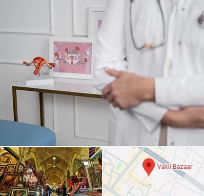 دکتر سرطان تخمدان در بازار وکیل شیراز