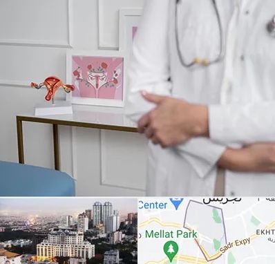 دکتر سرطان تخمدان در الهیه 