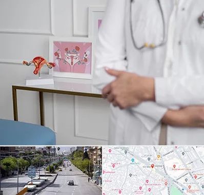 دکتر سرطان تخمدان در خیابان زند شیراز 